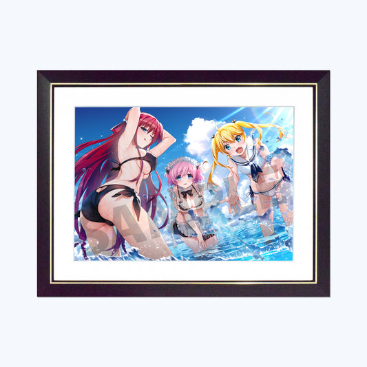 【受注生産】『グリザイア』天音＆みちる＆幸 高精細ファインアート