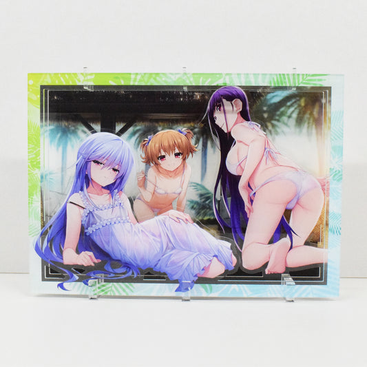 【受注生産】『グリザイア』由美子＆蒔菜＆一姫 3層アクリルスタンド