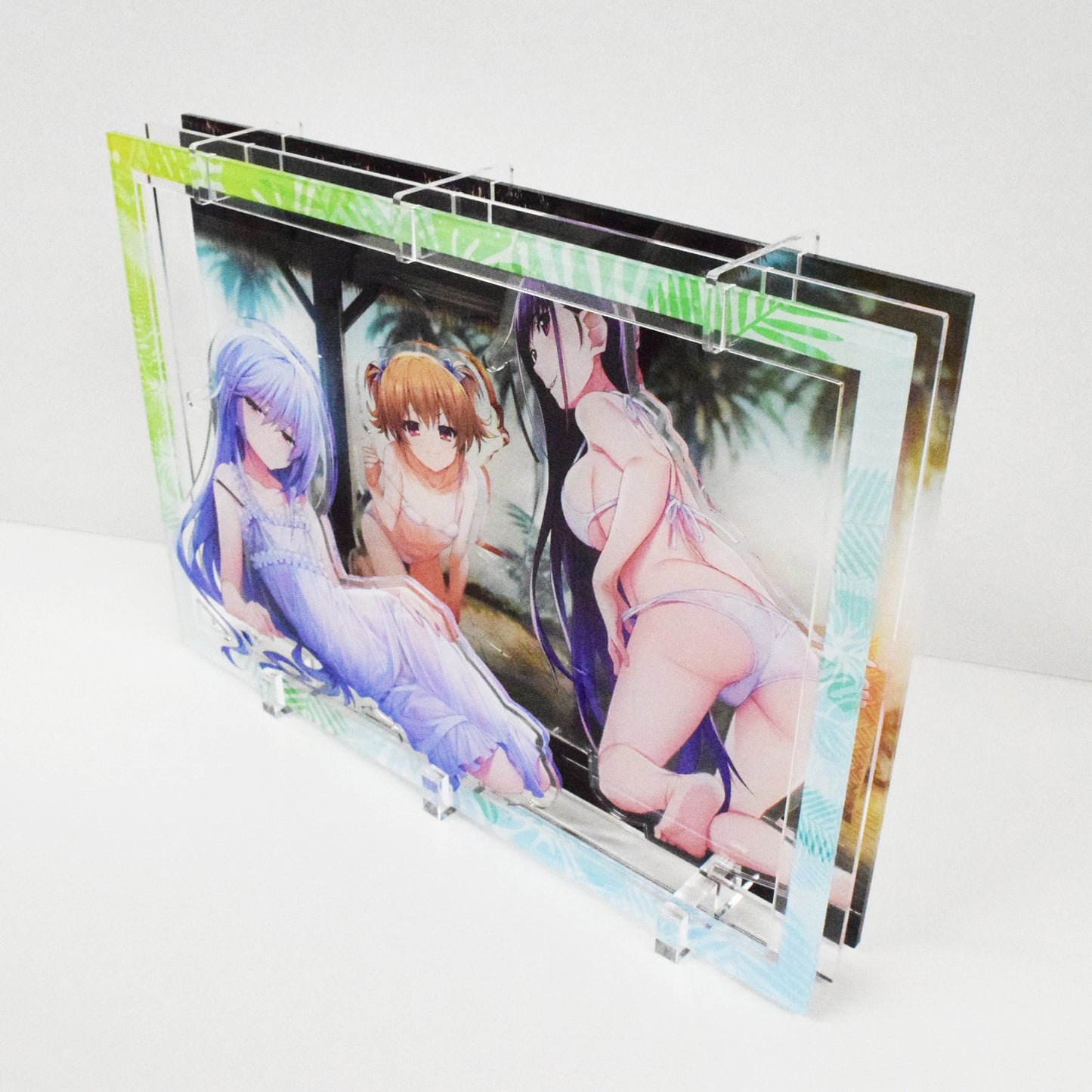 【受注生産】『グリザイア』由美子＆蒔菜＆一姫 3層アクリルスタンド